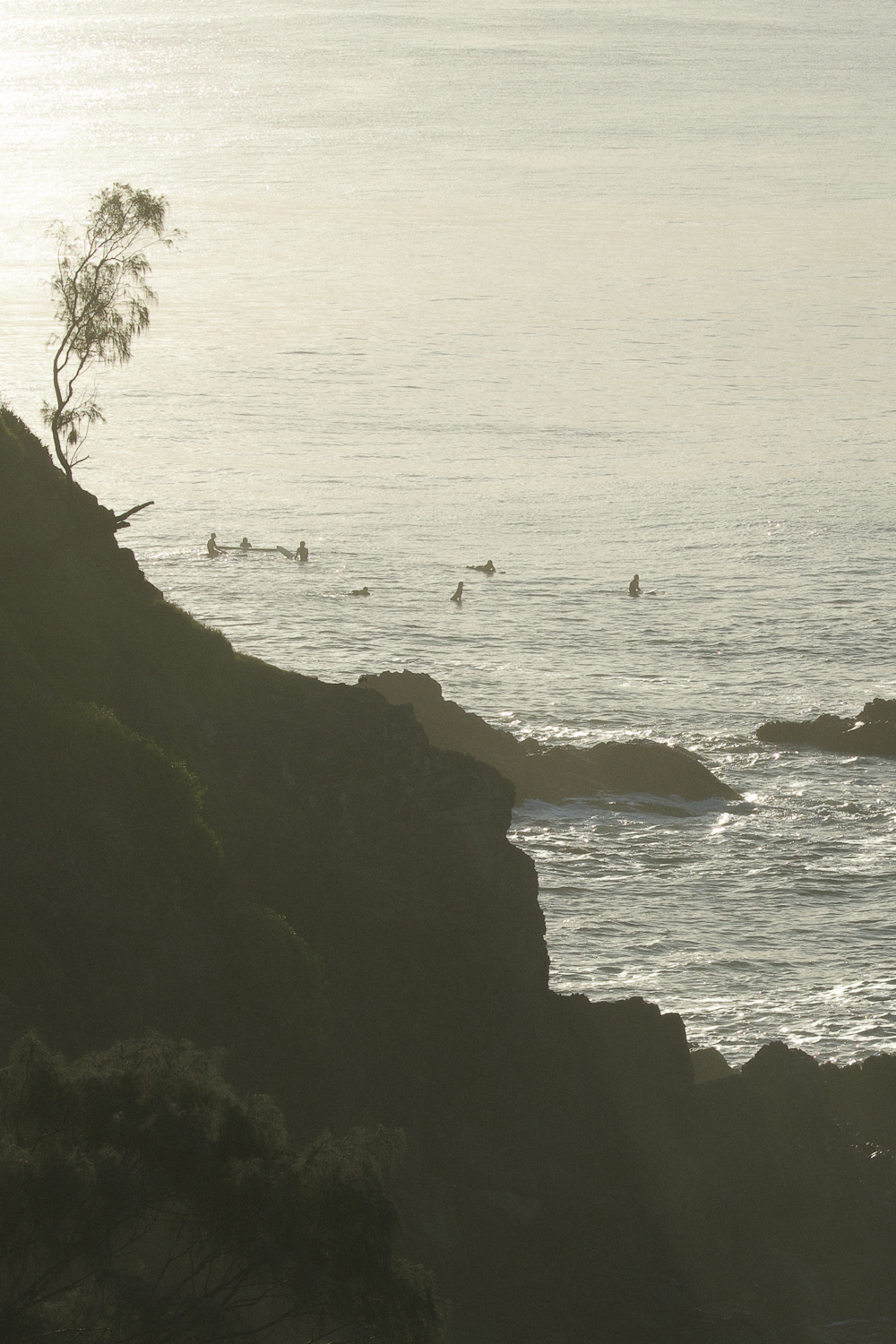 Surfers In the Water